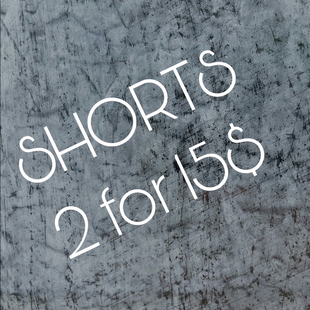 🌱 SHORTS 2 FOR 15$